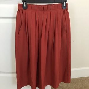 J. Crew midi skirt